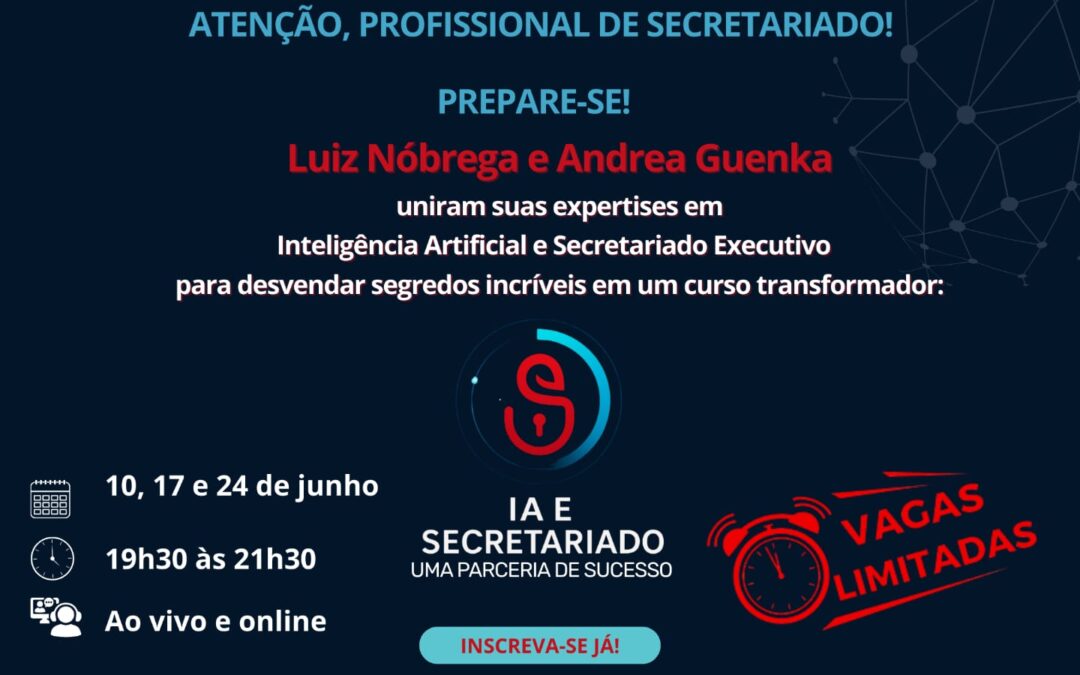 I.A e Secretariado. Uma parceria de sucesso!!