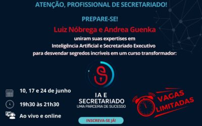 I.A e Secretariado. Uma parceria de sucesso!!