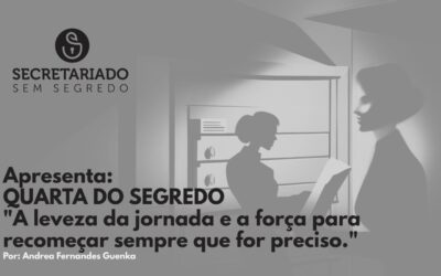 A leveza da jornada e a força para recomeçar sempre que for preciso.